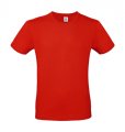T-shirt B&C E150 TU01T fire red